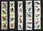 AITUTAKI 1981 Birds Definitives First series. Set of 36 in joined pairs. - 50801 - UHM