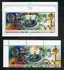 COOK ISLANDS 1990 Olympics. Strip of 3 and miniature sheet. - 50825 - UHM
