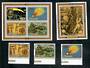 AITUTAKI 1986 Appearance of Halley's Comet. Set of 4 and 2 miniature sheets. - 50830 - UHM