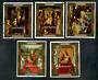COOK ISLANDS 1984 Christmas. Set of 5 miniature sheets. - 50882 - UHM