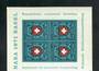 SWITZERLAND 1971 Naba '71 International Stamp Exhibition. Miniature sheet. - 50908 - UHM