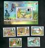JERSEY 2005 Fairy Tales. Set of 5 and miniature sheet. - 50909 - UHM