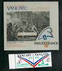 VANUATU 1989 PhilexFrance '89 International Stamp Exhibition. Set of 2 and miniature sheet. - 50937 - UHM
