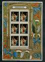 COOK ISLANDS 1967 Christmas. Set of 6 in sheetlets of 6. - 50952 - UHM