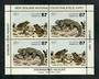 NEW ZEALAND 1987 Stampex New Zealand National Youth Philatelic Expo. Frogs and Tuataras . Miniature sheet. - 50954 - UHM