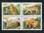 TAJIKISTAN 2002 Cats. Block of 4. - 51046 - UHM