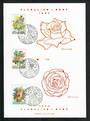 BELGIUM 1980 Ghent Flower Show. Souvenir card.