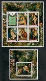COOK ISLANDS 1971 Christmas. Set of 2 miniature sheets. - 51092 - UHM