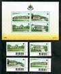 THAILAND 1999 King's Birthday. Set of 4 and miniature sheet. - 51129 - UHM