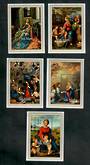COOK ISLANDS 1975 Christmas Charity. Set of 5 miniature sheets. - 51160 - UHM