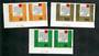 CAMEROUN 1963 Unesco Education Books. Set of 3. Joined pairs . Iimperf. - 51197 - UHM