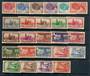 IVORY COAST 1936 Definitives. Set of 41. Two values fine used (including the 90c SG £3.75 above the mint). The rest are all mint