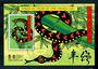TOKELAU ISLANDS 2001 Hong Kong 2001 International Stamp Exhibition. Miniature sheet overprinted in Gold. - 52009 - CTO