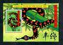 TOKELAU ISLANDS 2001 Chinese New Year. Year of the Snake. Miniature sheet. - 52013 - UHM