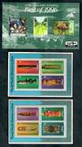 NEW ZEALAND 1996 Points miniature sheet. Christmas $1.80 Marine Gardens Napier $1.80 and Giant Moa $1.80. - 52027 - UHM