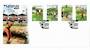 NEW ZEALAND 1995 Golf. Set of 4 on first day cover. - 521208 - FDC