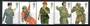 GREAT BRITAIN 2008 Military Uniforms. Set of 12 in strips of 3. - 52158 - UHM