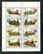 NAGALAND 1979 Trains. Sheetlet of 8. - 52339 - CTO