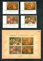 THAILAND 1998 Visakhapuja Day. Set of 4 and miniature sheet. - 52347 - UHM