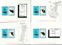 NEW ZEALAND 1988 Auckland Islands Local Mail. 4 miniature sheets all imperforate. - 52356 - UHM