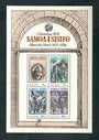 SAMOA 1978 Christmas. Miniature sheet. - 52370 - UHM