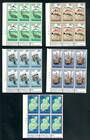 NEW ZEALAND 1978 Sea Resources. Set of 6 in plate blocks of 6. - 52405 - UHM