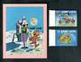 ST LUCIA 1980 Disney. The top 2 values in the set and the miniature sheet. - 52426 - UHM