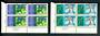 NEW ZEALAND 1970 Chatham Islands. Set of 2 in Plate Blocks T201 T202. - 52474 - UHM