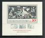 CZECHOSLOVAKIA 1981 45th Anniversary of International Brigades in Spain and Centenary of the Birth of Pablo Picasso. Miniature s