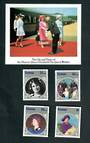 SAMOA 1985 Life and Times of Queen Elizabeth the Queen Mother. Set of 4 and miniature sheet. - 52538 - UHM
