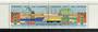 ARGENTINA 1989 Centenary of the Port of Buenos Aires. Strip of 5. - 52556 - UHM