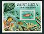 ST LUCIA 1983 Coral Reef Fish. Miniature sheet. - 52566 - UHM