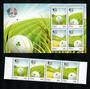 IRELAND 2006 Ryder Cup. Strip of 4 and miniature sheet. - 54177 - UHM