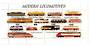 RUSSIA Trains. Miniature sheet. Issued by a banana republic. - 54791 - Used