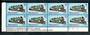 NEW ZEALAND 1973 Locomotives 5c Blue. Plate Block 1B 1B 1B 1B. - 56303 - UHM