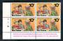 NEW ZEALAND 1979 Year of the Child. Plate Block 1B 1B 1B 1B. - 56315 - UHM