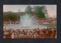 NEW ZEALAND 1914 Coloured Postcard by W A Price of the Fountain at the Auckland. Exhibition. - 69399 - Postcard