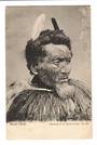 Real Photograph of Maori Chieftain. - 69630 - Postcard