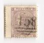 GREAT BRITAIN 1862 6d Lilac Left wing margin. Good perfs. Light postmark 158 in oval bars. Letters IDDI - 70239 - FU