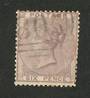 GREAT BRITAIN 1856 6d Pale Lilac. Slight off centre. Postmark 805 very light. Attractive example. - 70417 - VFU