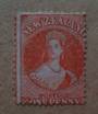 NEW ZEALAND 1862 Full Face Queen 1d Orange. Large Star Watermark. Bright shade. CP A1m(5) $1000.00. - 70465 - Mint