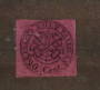PAPAL STATES 1867 20c Black on indian red. - 71104 - Mint