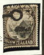NEW ZEALAND 1935 Pictorial 4d Mitre Peak. Fine VM paper. Watermark 7. Perf 14 comb. Row 7/8 flaw. Elongated I of MITRE. - 71279