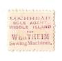 NEW ZEALAND 1882 Victoria 1st Second Sideface 1/- Red-Brown. very fine copy with NEW SOUTH WALES postmark and 3rd setting advert