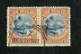NEW ZEALAND 1898 Pictorial 1d Taupo. London Print. Nice pair. - 71287 - VFU