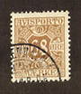 DENMARK 1907 Newspaper stamp. 68 ore Brown. One short perf at top. Otherwise very fine. - 71417 - FU