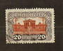 AUSTRIA 1919 Definitive 20k Red-Brown and Violet. Perf 11.1/2. - 71530 - FU