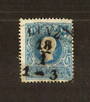 AUSTRIA 1858 15k Blue. Type1. Postmark heavy. - 71549 - Used