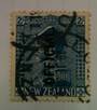 NEW ZEALAND 1926 Geo 5th Official 2/- Blue. Commercial cancel heavy. - 71911 - Used