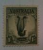 AUSTRALIA 1937 Definitive 1/- Lyre Bird. Perf 13½x14. - 72531 - Mint